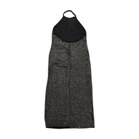 Pretty Little Thing- Black Rhinestone Maxi Dress NEW WITH TAGS!