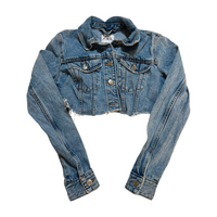 Zara- Cropped Denim Jacket