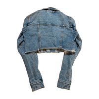 Zara- Cropped Denim Jacket