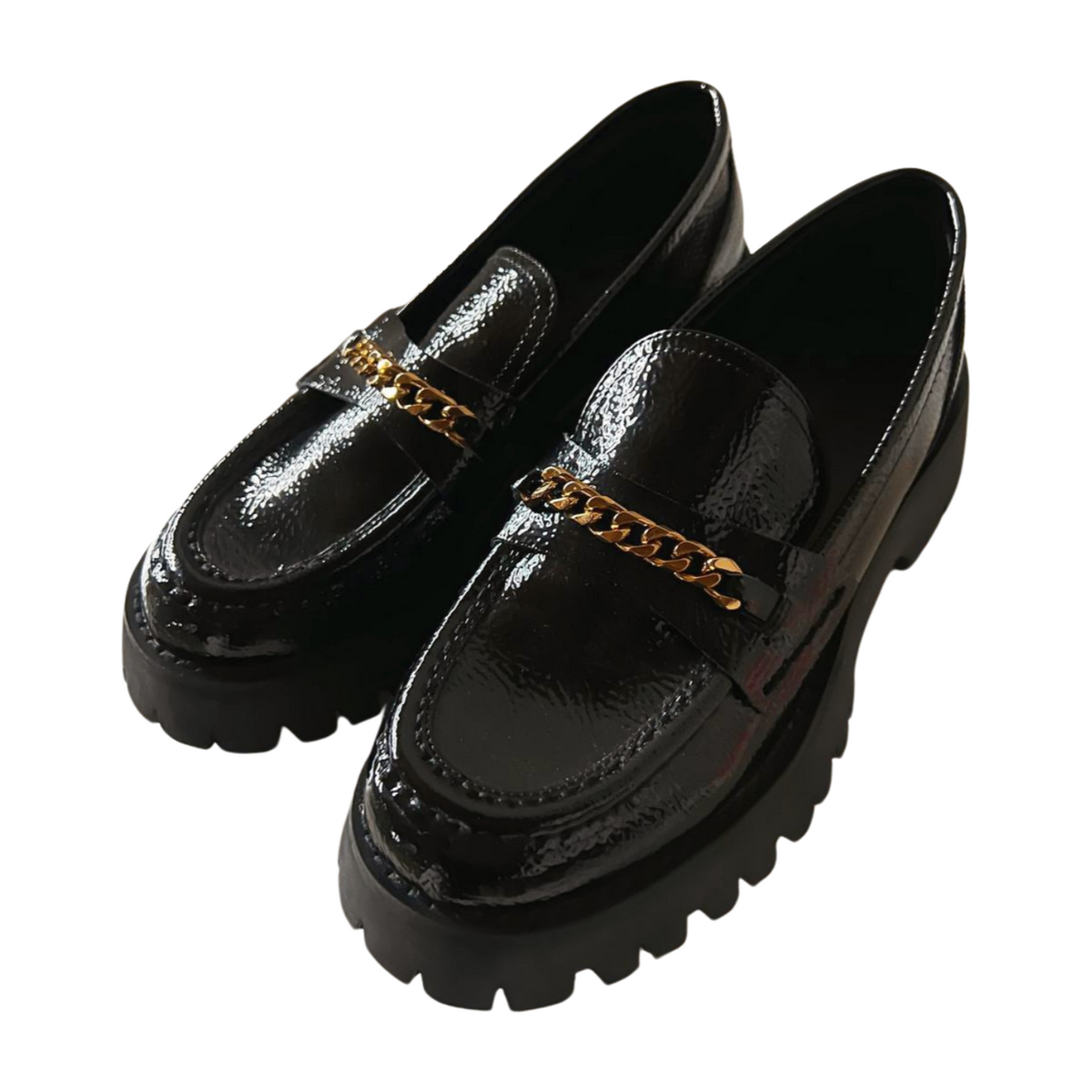 Princess Polly- Black Loafers