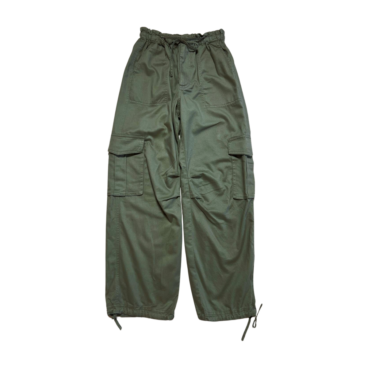Abercrombie & Fitch- Green Cargo Joggers