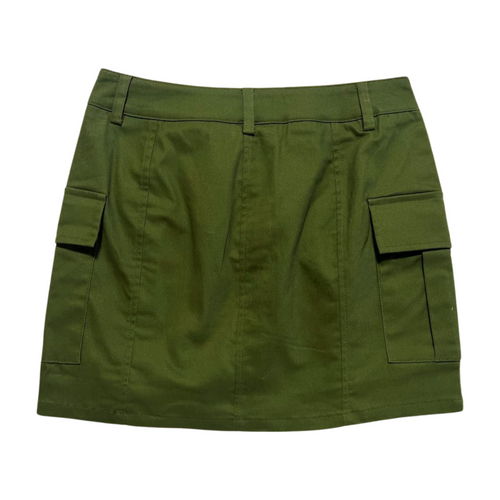 Lulus- Green Cargo Mini Skirt NEW WITH TAGS!