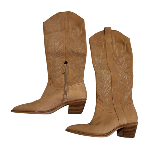 Dolce Vita- Tan Cowgirl Boots