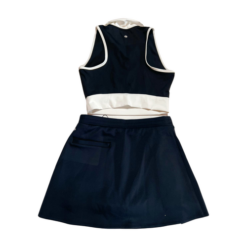 Thrive Societe- Black Tennis Skirt Set NEW WITH TAGS!