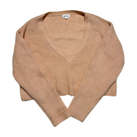 Superdown- Blush Knit Cropped Sweater