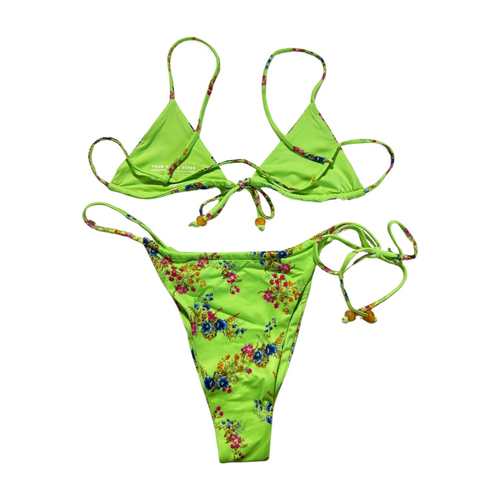 437- Green "Piper" Bikini Set NEW