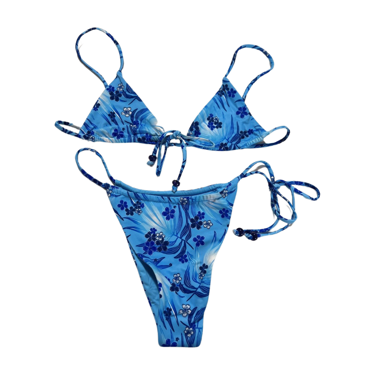 437- Blue "Piper" Bikini Set NEW