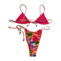 437- Pink "Piper" Bikini Set NEW