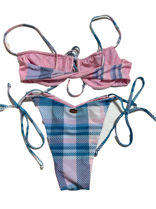 CC- Blue and Pink Bikini