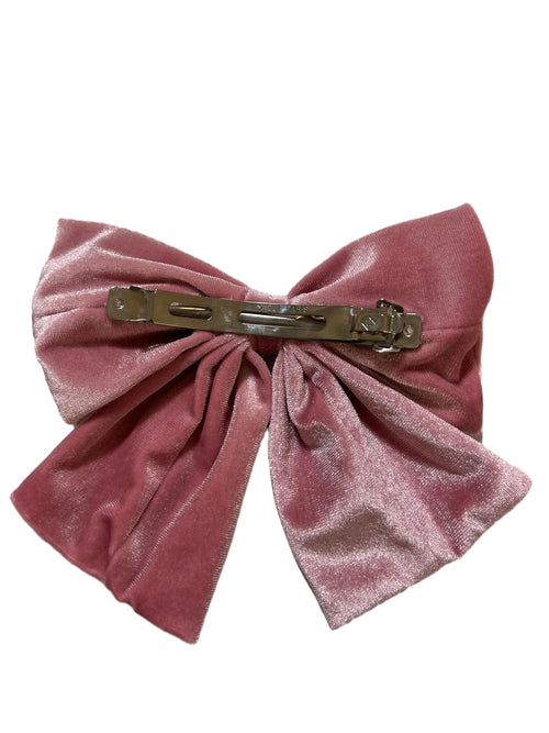 Pink Velvet Bow