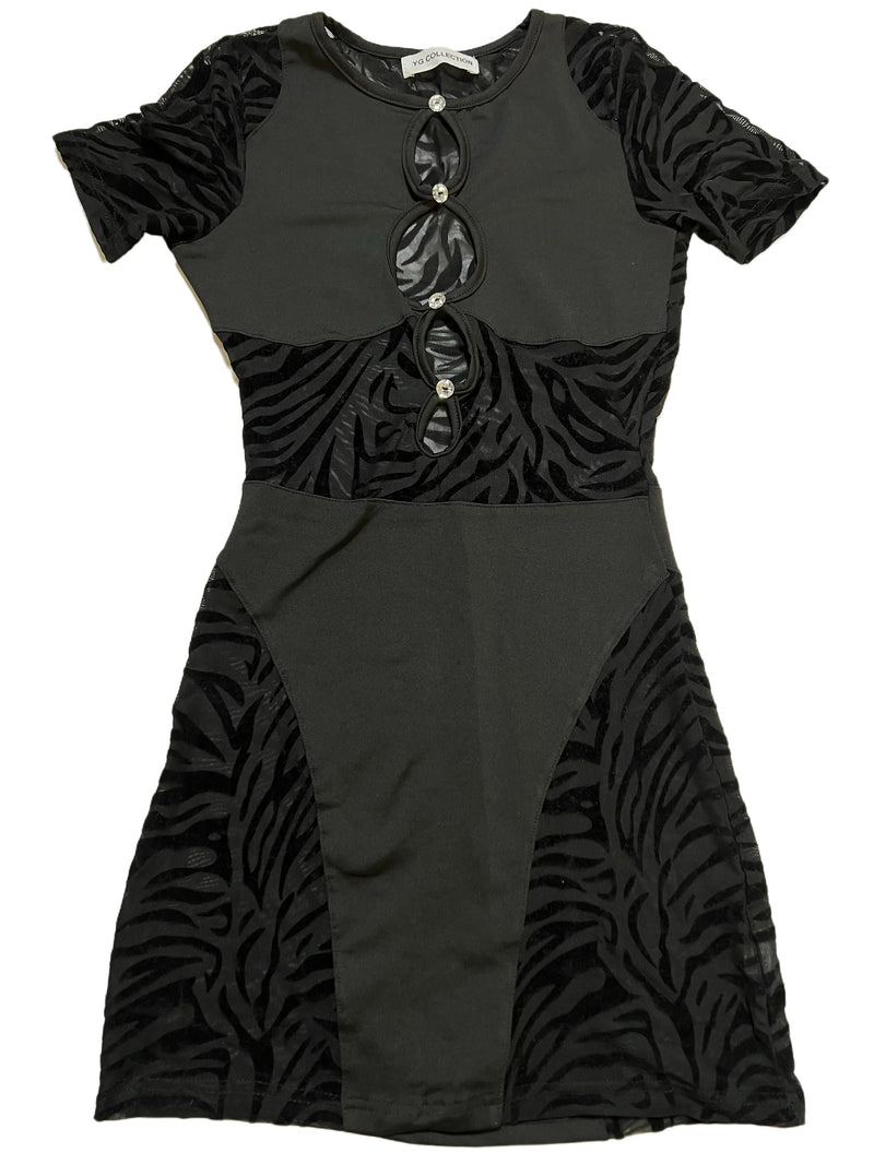Yitty- Black Cutout Maxi Dress – DETOURE
