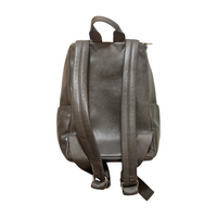 Matt & Nat- Gray Vegan Leather Backpack