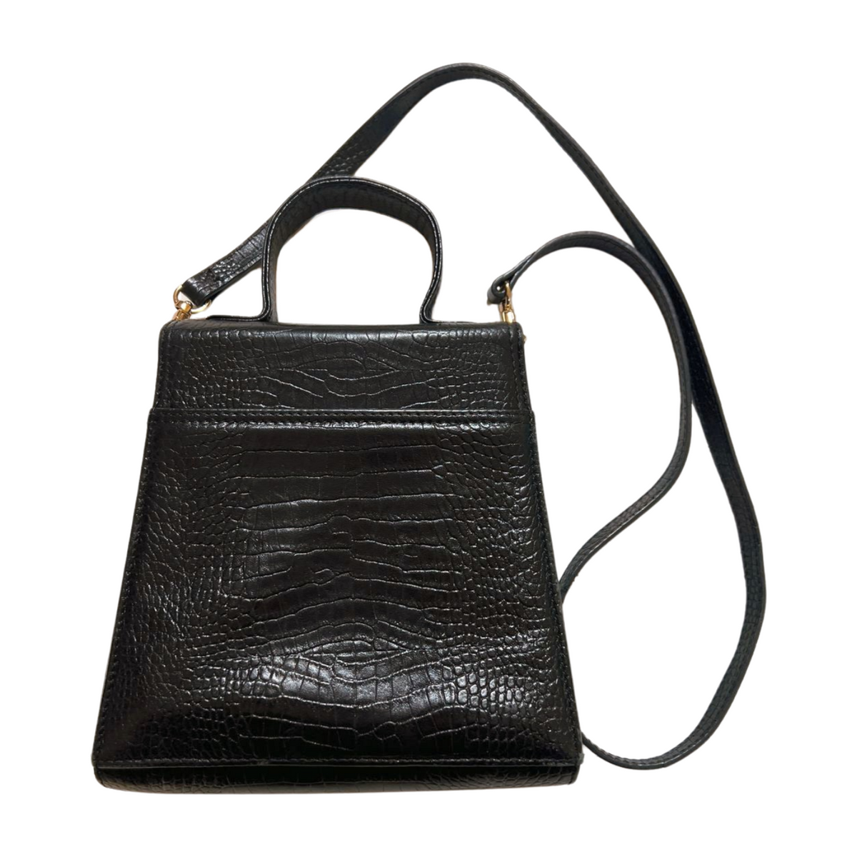 Anine Bing- Black Snake Skin Crossbody