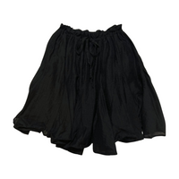 Sabina Musayev- Black "Lennox" Layered Mini Skirt