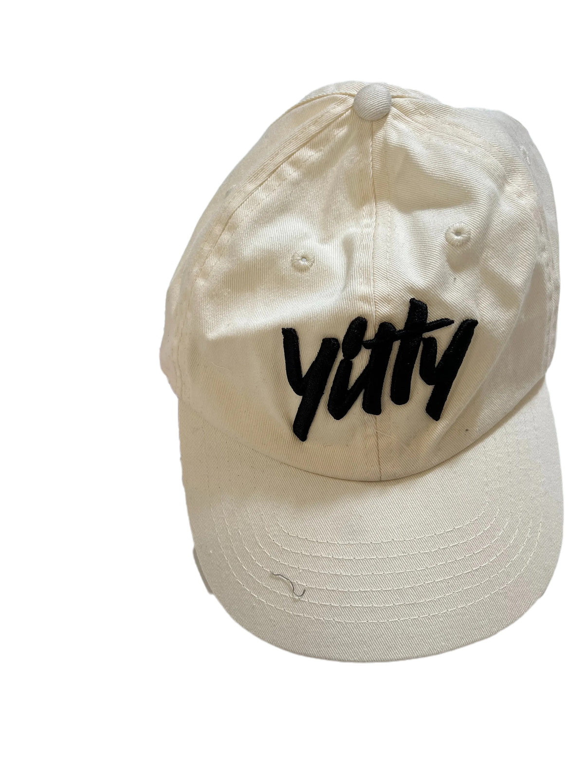 Yitty- White Baseball Hat
