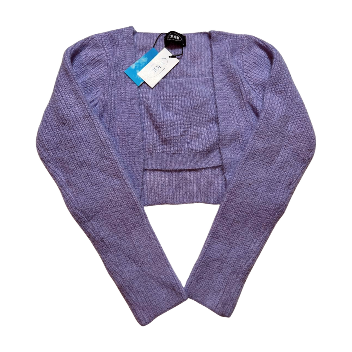 Cider- Purple Cardigan Top