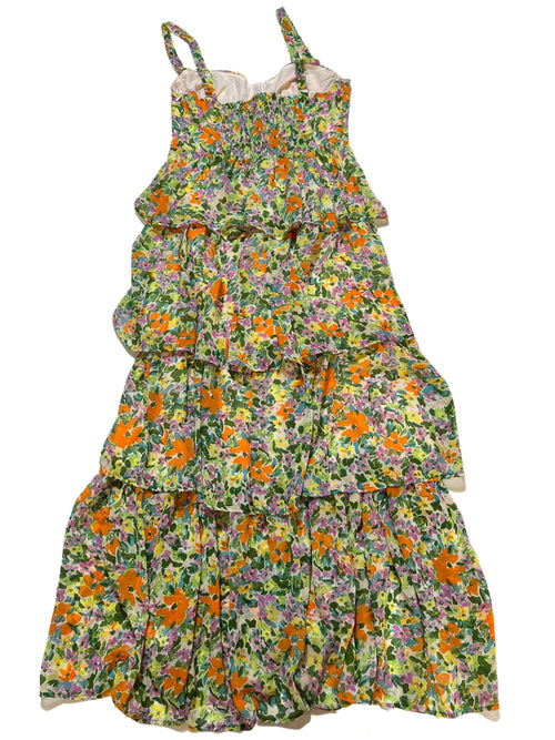 ASTR- Floral Layered Maxi Dress