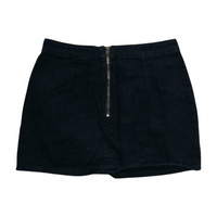 Lioness- Black Denim Mini Skirt
