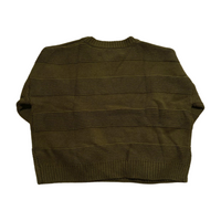 Grey Bandit- Green Knit Sweater