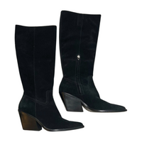 Dolce Vita- Black Velvet Boots