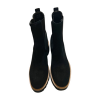 Dolce Vita- Black Velvet Heeled Boots