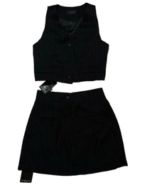 Storets- Black Blazer Vest Set NEW WITH TAGS