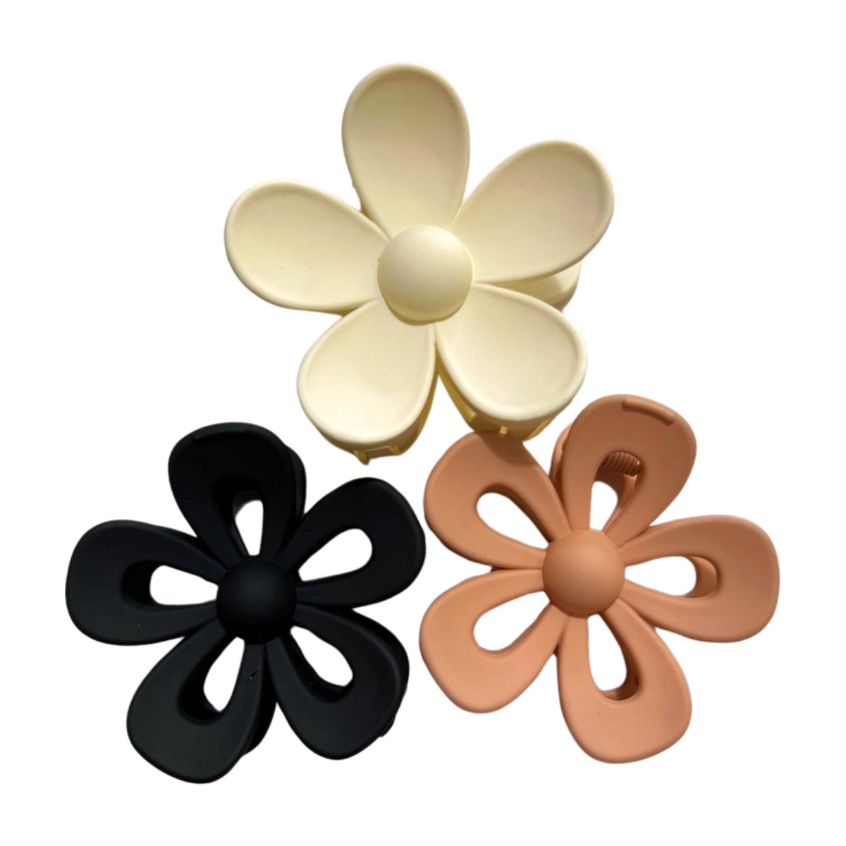 Flower Claw Clip Set