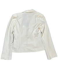 Glassons- White Tie Front Blazer Top NEW WITH TAGS