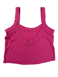 Cotton Candy L.A- Pink Cropped Tank Top