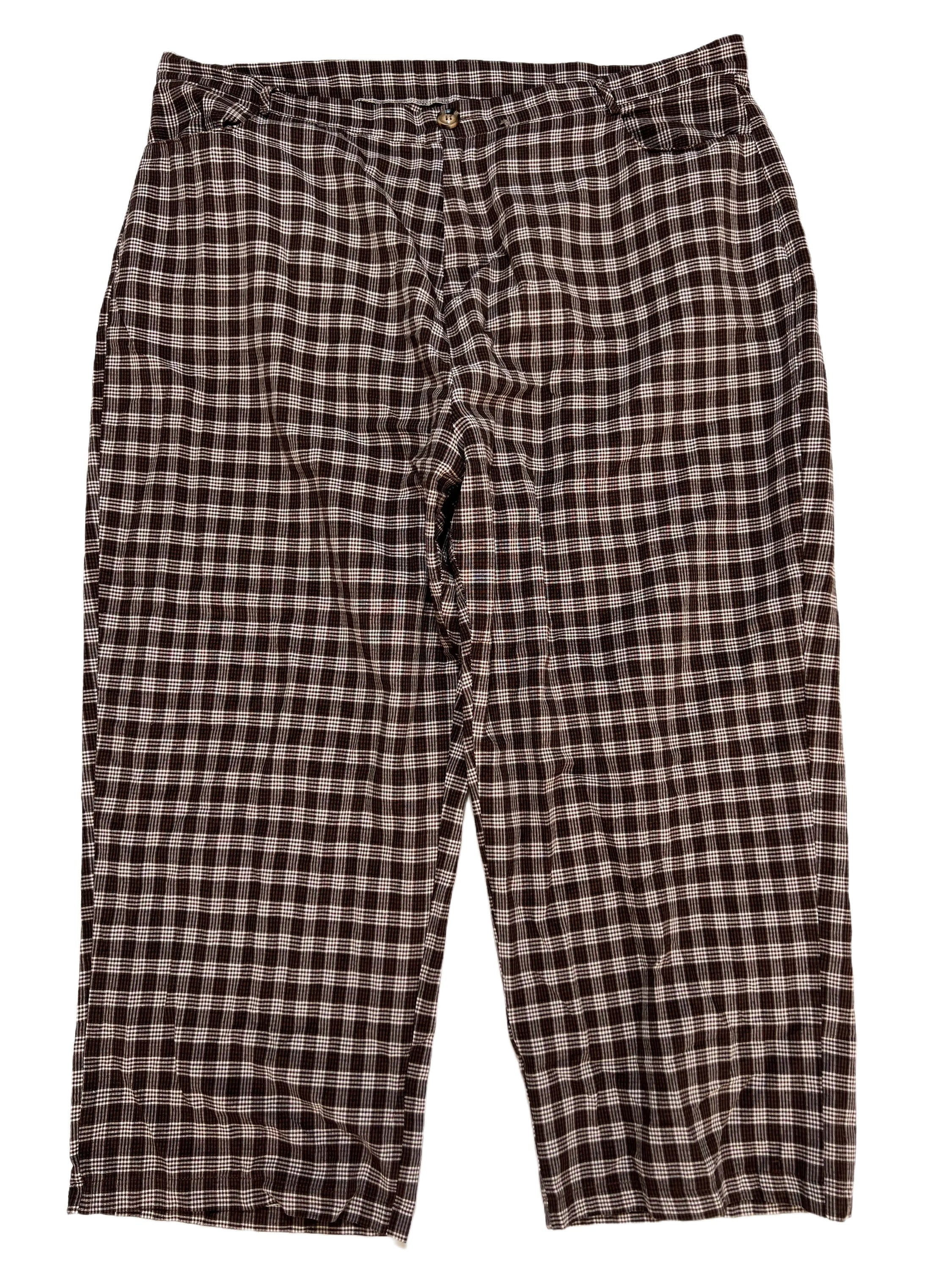SHEIN Button Front Plaid Pants With Buckle Strap | Plaid pants, Pants for  women, Plaid