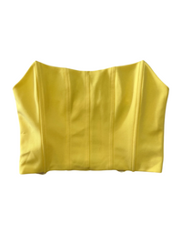 Nasty Gal- Yellow Corset Top