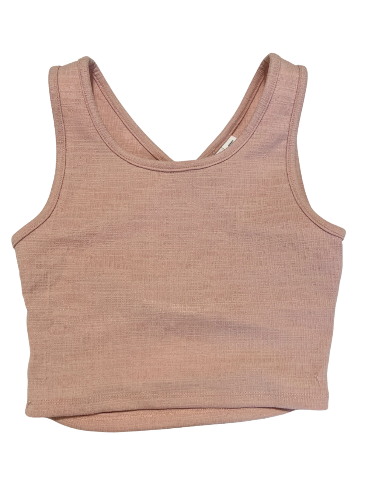 Roxy- Pink Cross Back Tank Top