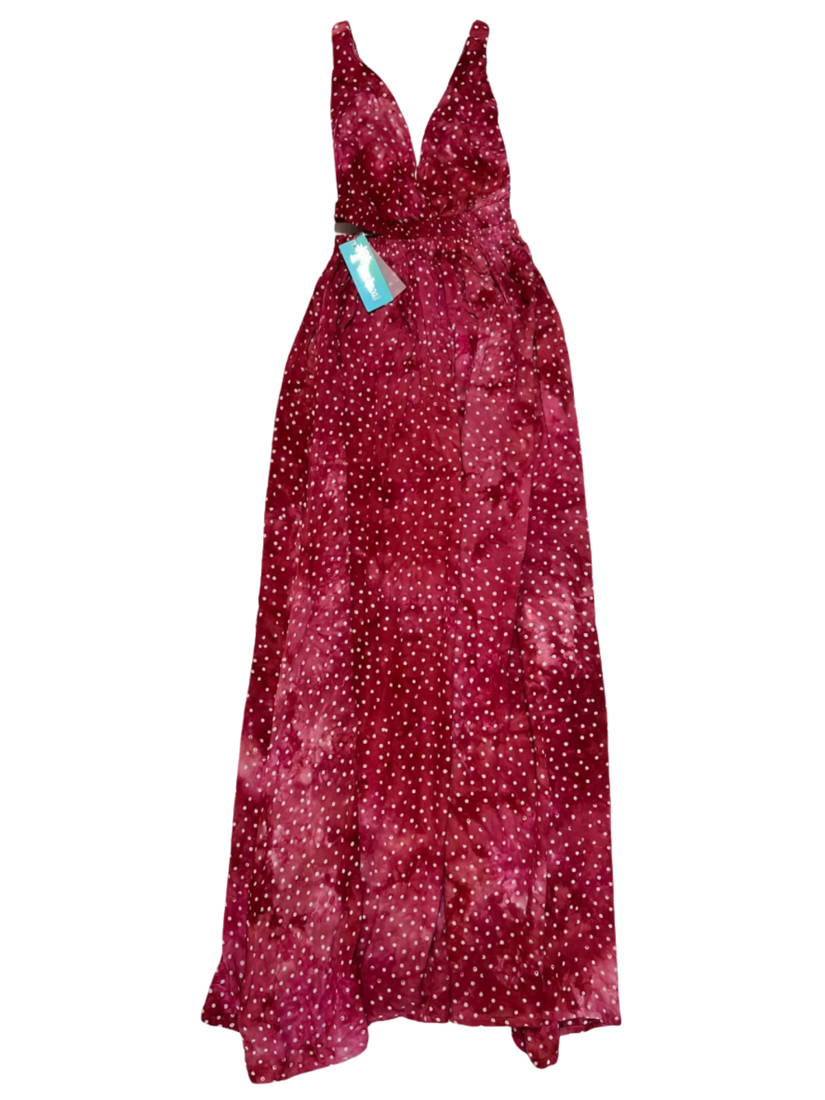 Tiare Hawaii- Red Polka Dot Maxi Dress NEW WITH TAGS!