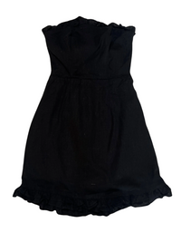 Skylar+Madison- Black Strapless Mini Dress