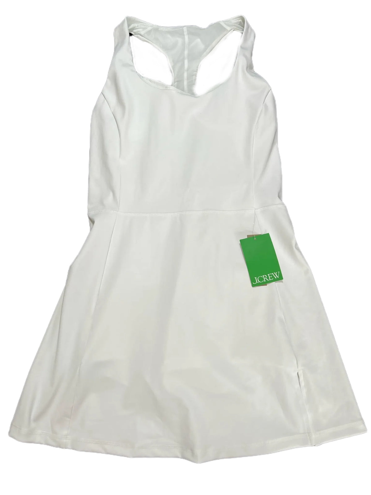 J Crew- White Exercise Dress NEW WITH TAGS