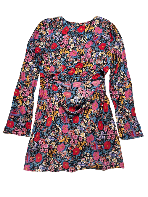 Spell- Floral Long Sleeve Mini Dress