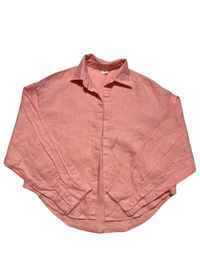 Balm Wears- Pink Linen Top