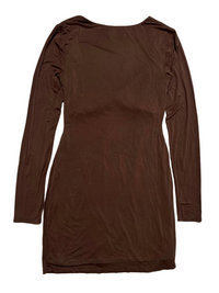 Lovers and Friends- Brown Long Sleeve Mini Dress