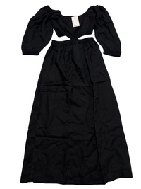 Vitamin A- Black Cutout Maxi Dress NEW WITH TAGS!