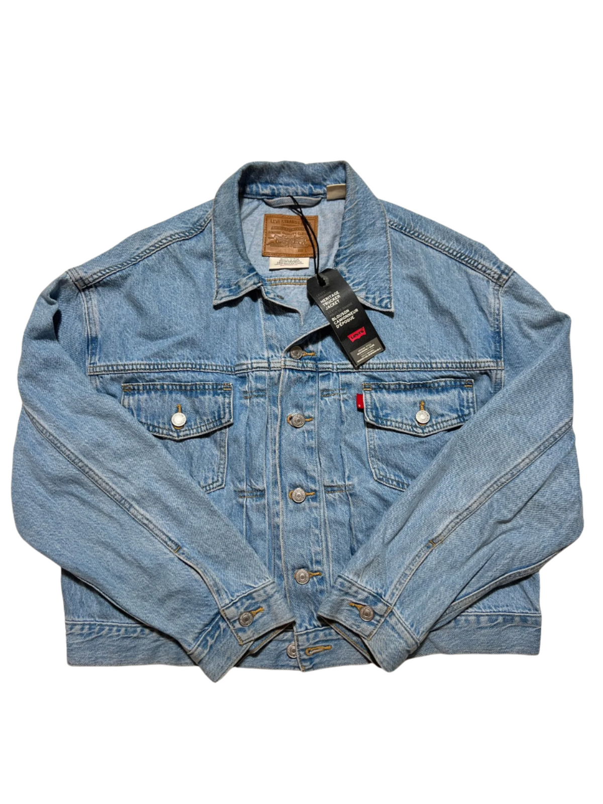 Levis- Denim "Get Over It Trucker" Jacket NEW WITH TAGS!