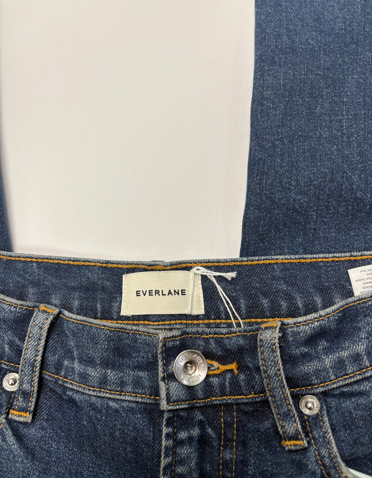 Everlane - Straight Leg Mid-Rise Jeans - Size 27 (Like-New)