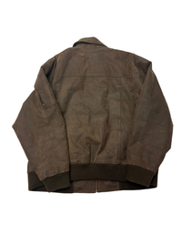 Wilsons Leather - Brown Leather Bomber Jacket - XL (Like-New)