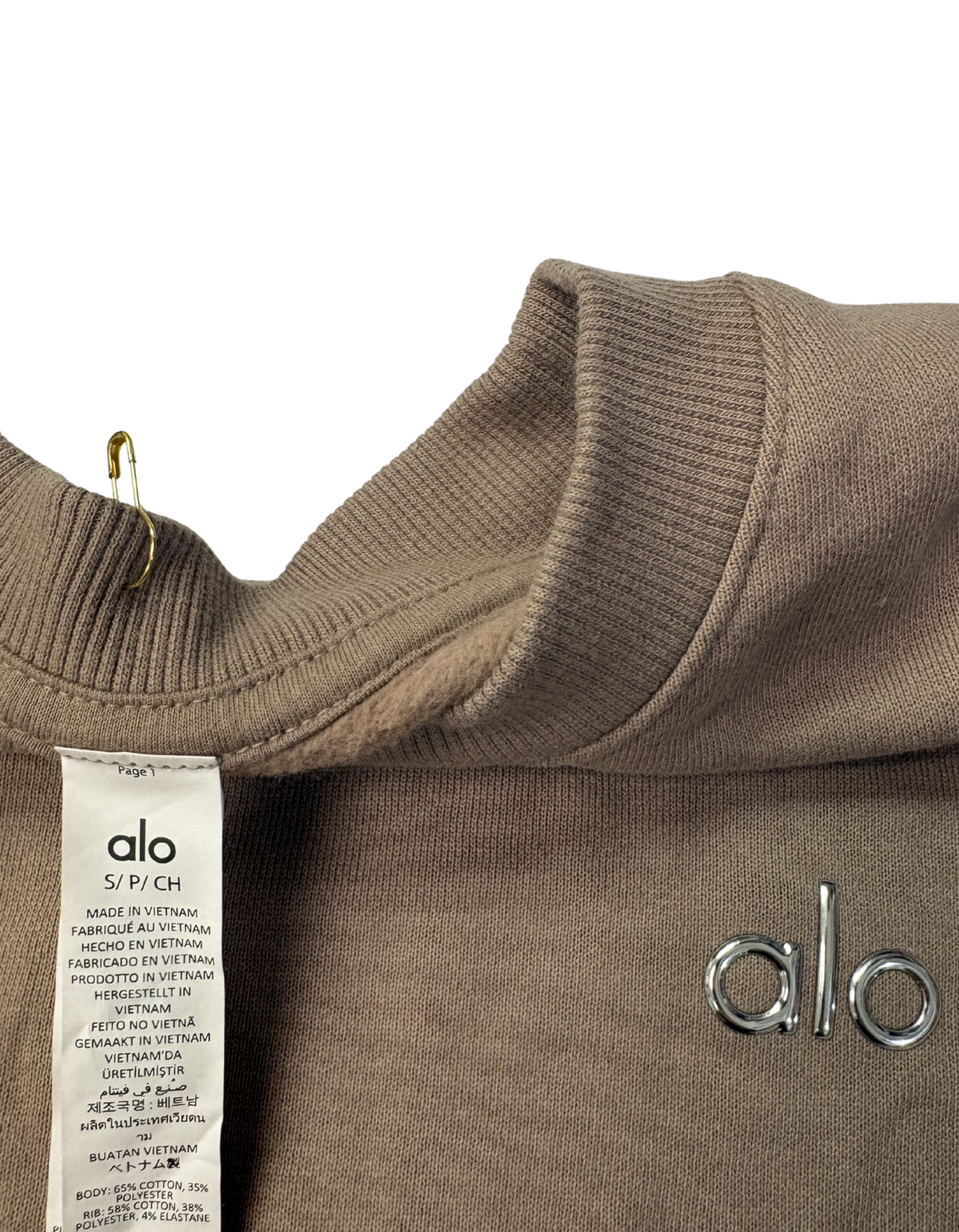 Alo - Accolade Crew Neck Pullover (Like-New)
