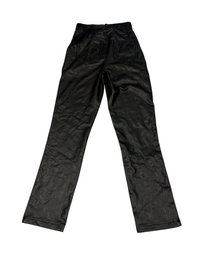 Abercrombie & Fitch - 90's Straight Ultra High Rise Leather Pants (Like-New)