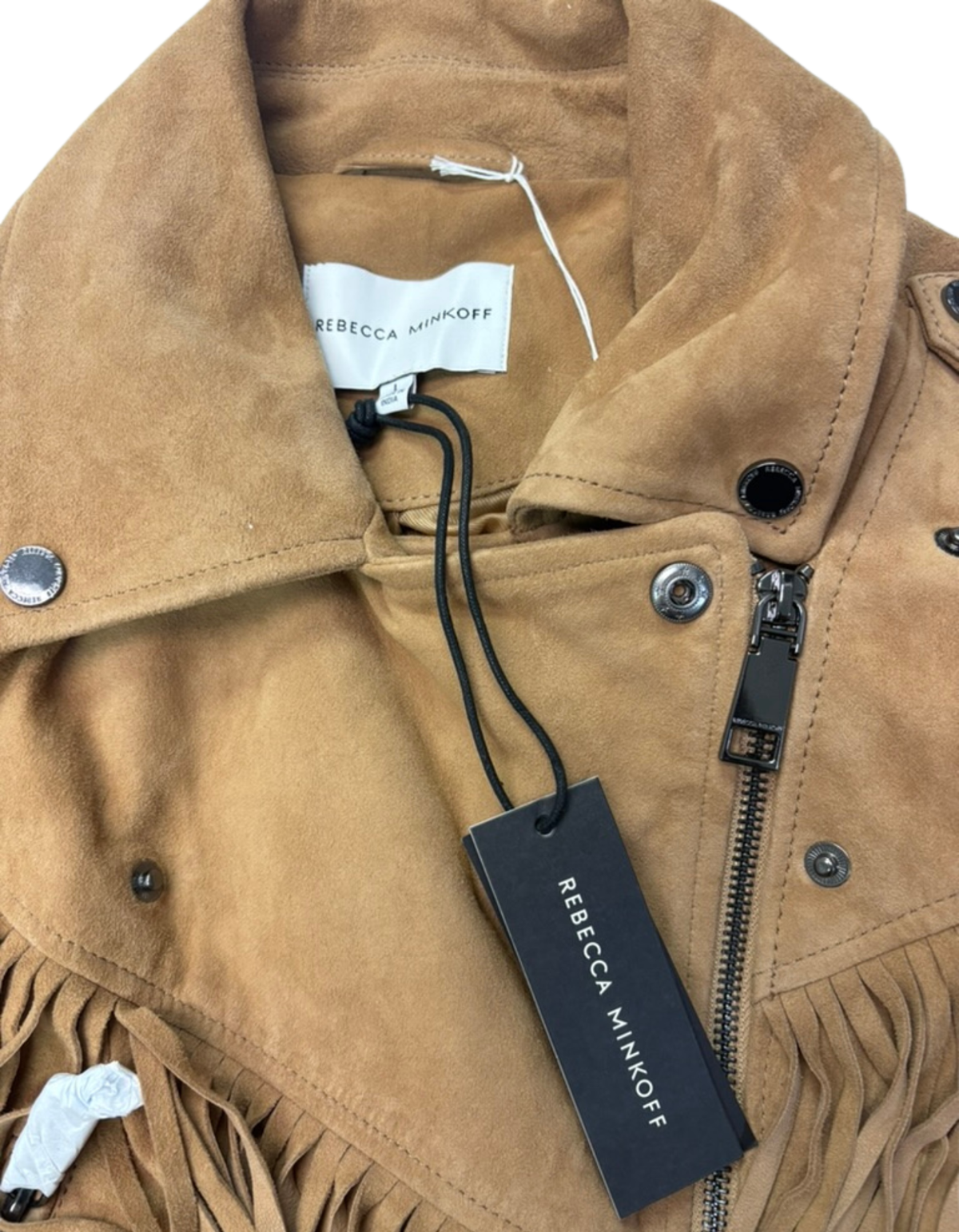 Rebecca Minkoff - Gemma Suede Jacket - LG (New with Tags)