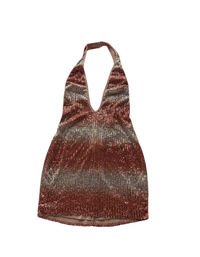 Superdown - Halter Mini Sequin Dress - S (Like-New)