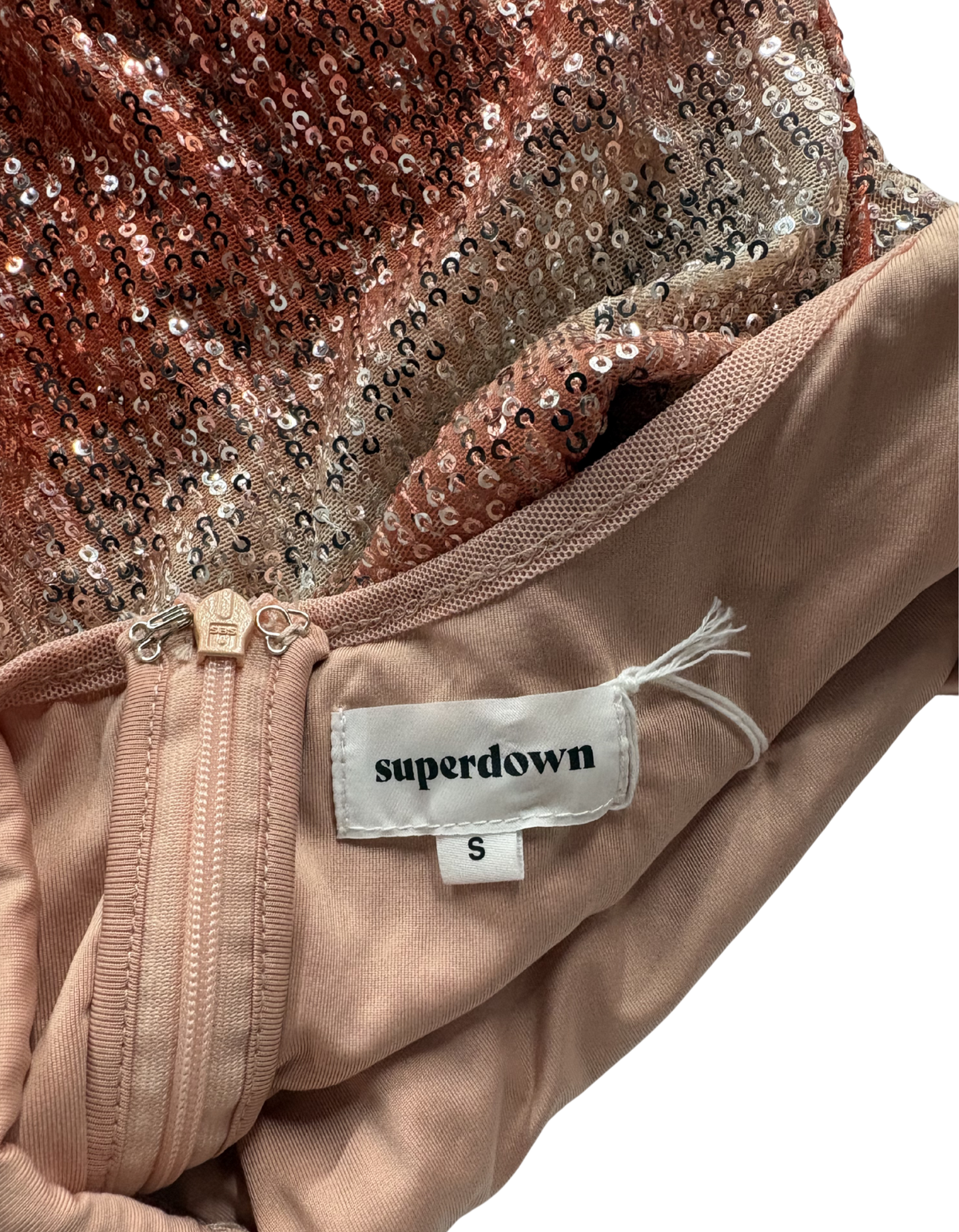 Superdown - Halter Mini Sequin Dress - S (Like-New)