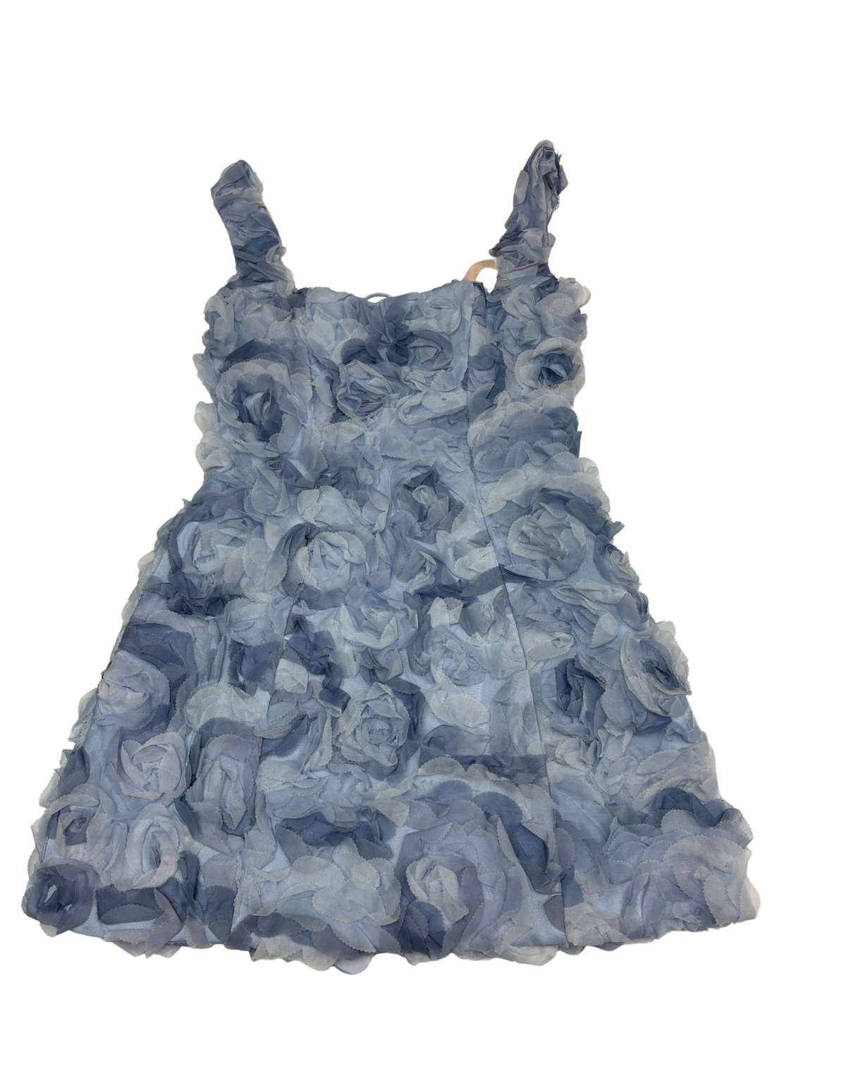 Oh Polly - Blue Floral Mini Dress - XS (New with Tags)