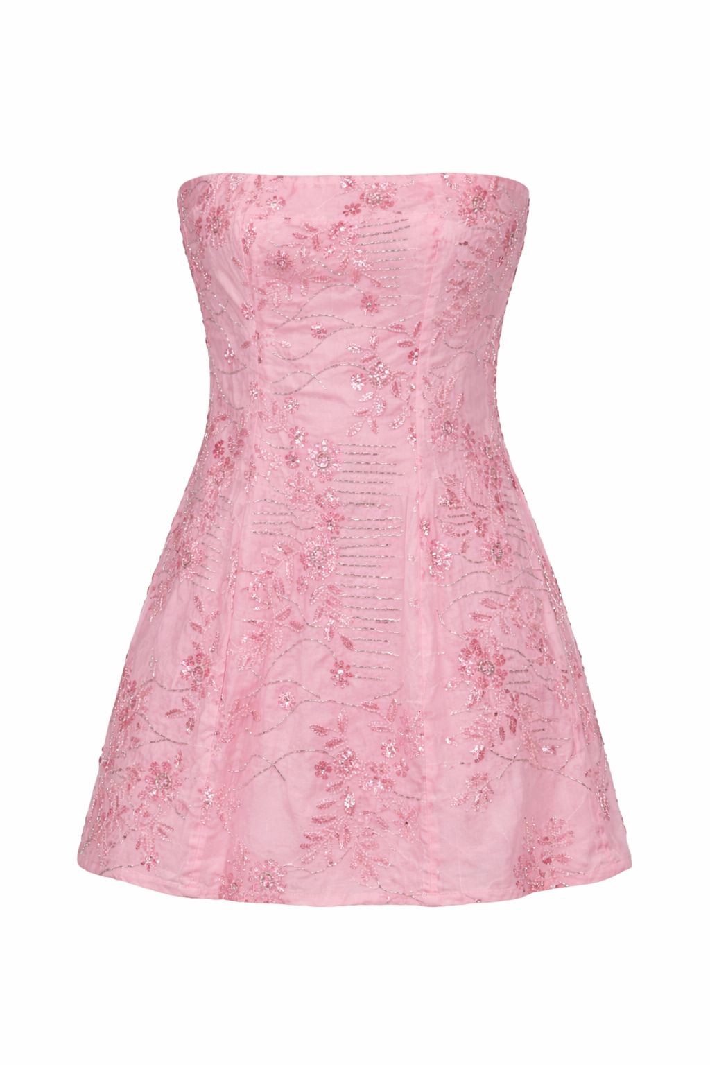 Peppermayo - Kiesha Strapless Mini Dress in Pink - US8 (Like-New)