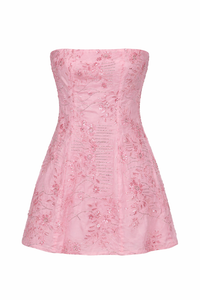 Peppermayo - Kiesha Strapless Mini Dress in Pink - US8 (Like-New)